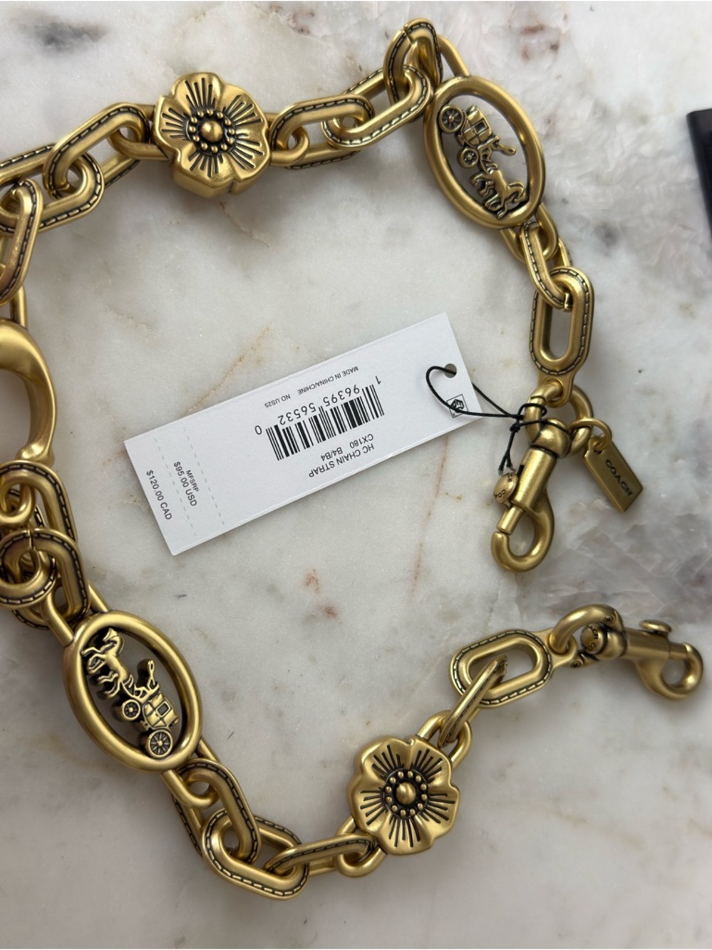 Coach SoHo Flap Bag in Signature Jaquard Pink Leather New CJ814 - Picture 7 of 9